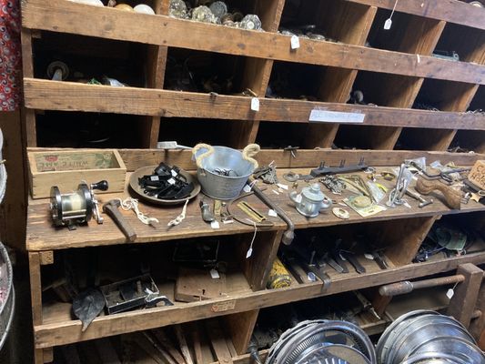 Great selection of old hardware.