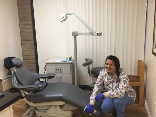 Alyssa helps ensure that our dental office is the cleanest office in all of Stockton!