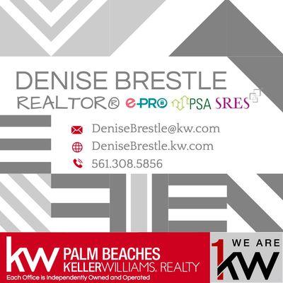 Contact Denise Brestle Realtor for all your Real Estate needs.