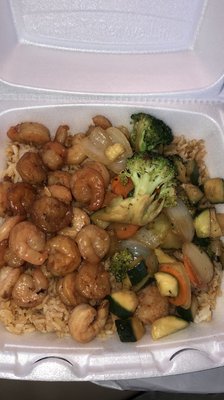 Shrimp hibachi