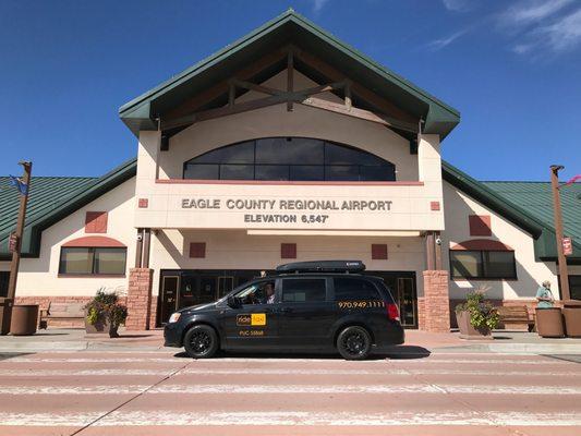 Ride Taxi services the Eagle County Regional Airport year-round...at rates often more affordable than a shuttle service!