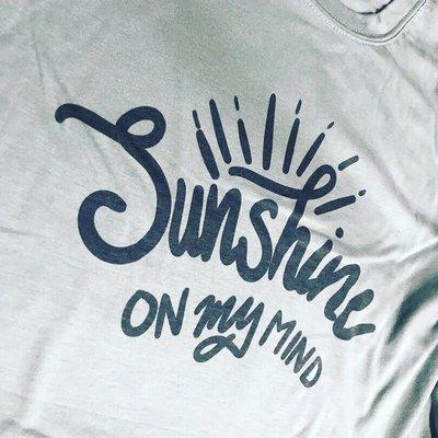 Sunshine on my mind tee