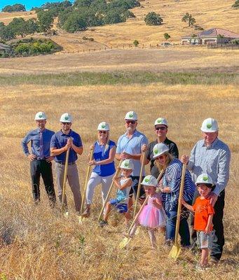 Groundbreaking of a brand new park!