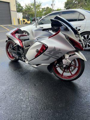 2022 Suzuki hayabusa lanewyorker2022