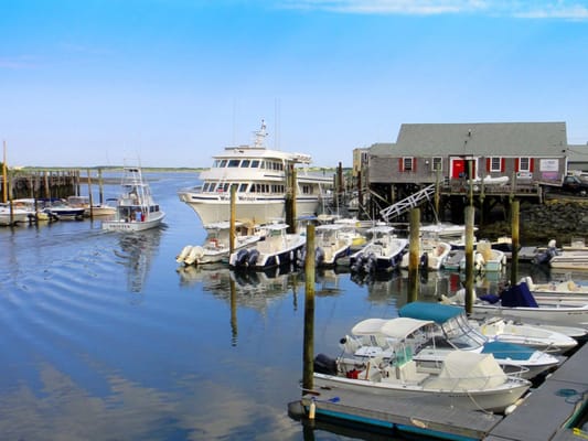 Barnstable Harbor in Barnstable, MA