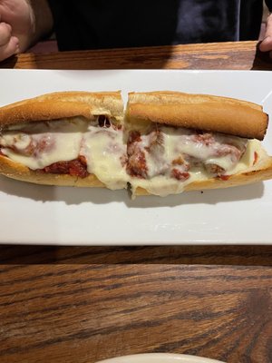 Sausage Parmesan grinder