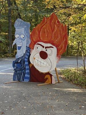 Heat miser and Mr Snow