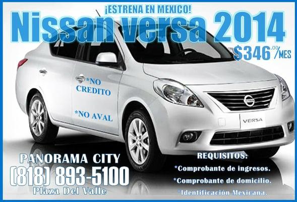 nissan versa 2014