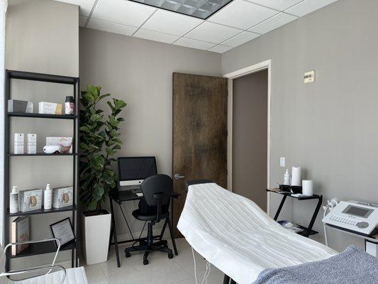 Esthetician room