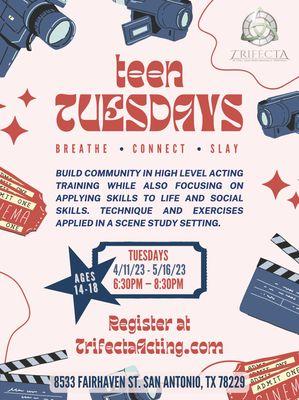 Acting classes for teens