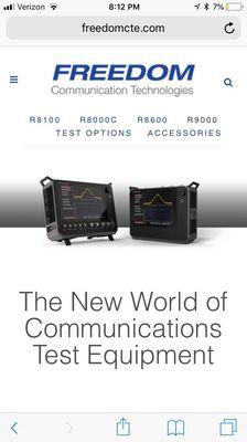 Freedom R9000 Radio Test Set - With LMR AUTO-TEST & Align / Auto-Tune capabilities ; LTE TESTING; CABLE & ANTENNA SWEEP;