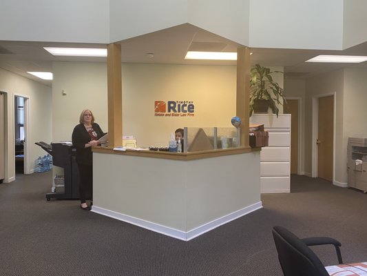 Timothy Rice Estate and Elder Law (TREEL) lobby interior