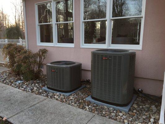 Trane high efficiency systems!