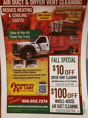 Advertisement from SaveOn October / November Coupon Book.   10/24/2022