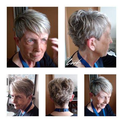 Professional Women's Scissor, Clipper Haircut for Seniors and the Disabled with Special Needs in Dayton Ohio and Surrounding areas