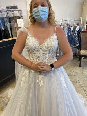 Wedding dress alterations