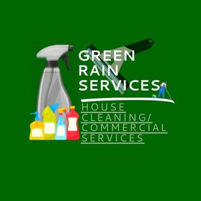 The current official Green Rain Service's company Logo as of Jan 16, 2024.