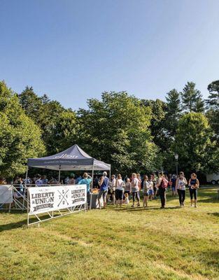 Elliott Physical Therapy was a sponsor of this year's Narragansett Running Festival at Stonehill College.