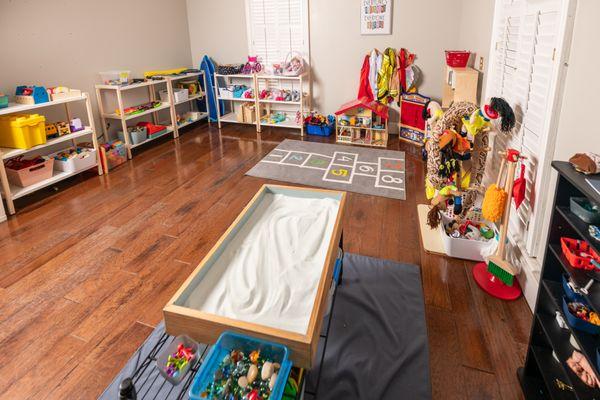 Our playroom for children ages 3-12