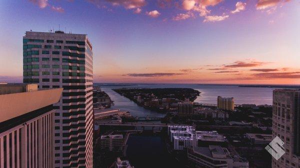 Drone Photography (Beautiful Sunset)