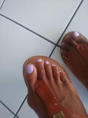 Deluxe pedicure with hot wax