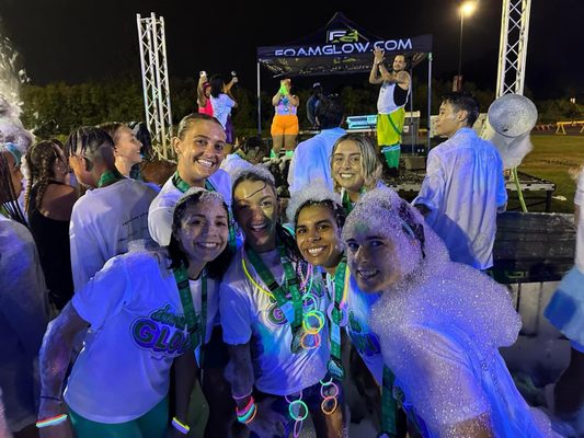 Foam Glow 5K at Rentschler Field