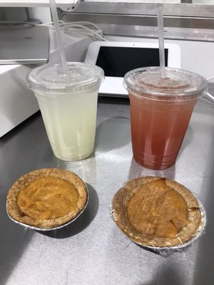 Organic Lemonade, Watermelon Lemonade & Mini Sweet Potato Pies! Oh My!