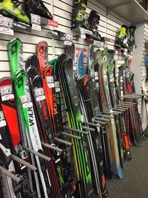 Skis, boots and bindings!