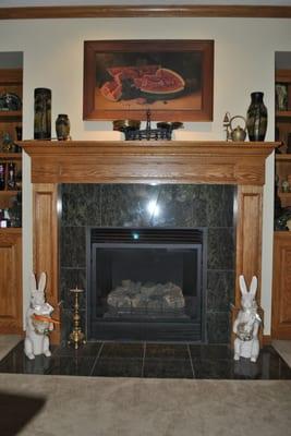 Custom built Fireplace Mantel