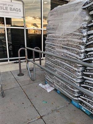 Bike rack at HEB 500 gulfgate Houston Tx