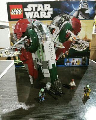 Used 8097 Star Wars Slave I set