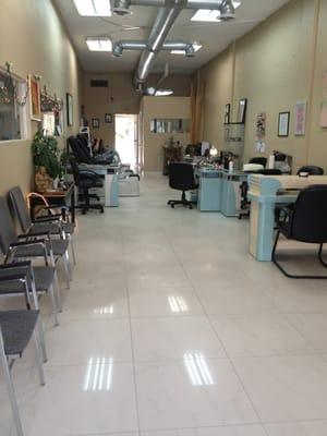 Very clean salon