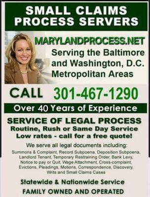 Maryland Process Server