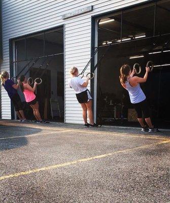 Modified pull-ups