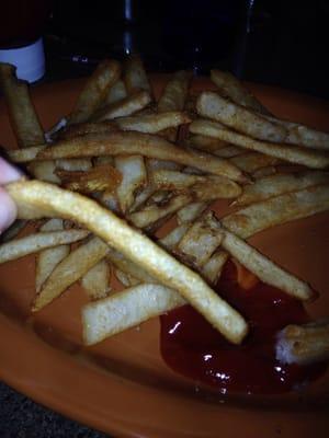 I ordered beer battered fries and this is what came out.