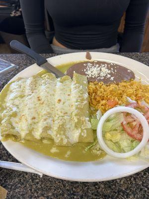 Enchiladas Verdes