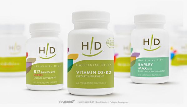 MRKNT Design Co. | Brand Identity and Logo Design for Hallelujah Diet