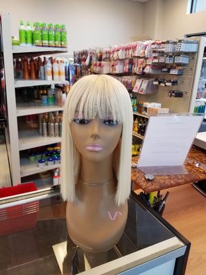 Premium Synthetic Wig.