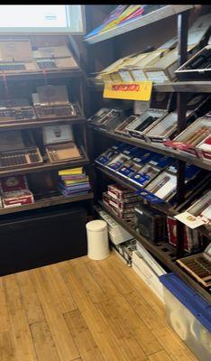 A good variety of cigars.