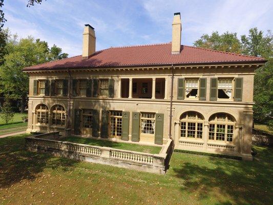 Innovative Construction & Roofing replaced the tile roof on this historic Westmoreland Place home in St. Louis, MO