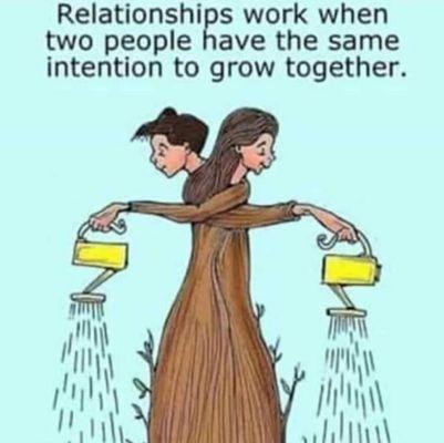 Be open and honest to helping your relationship grow in love.