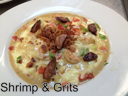 Shrimp & grits.   Best southern dish around.