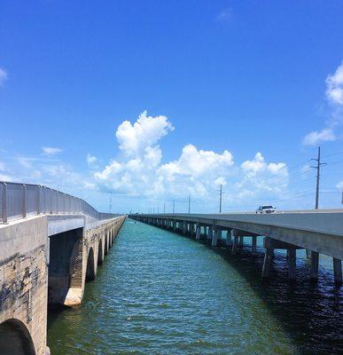 Walk to the bridge