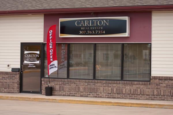 Carlton Real Estate        1230 N Main Suite C        Sheridan, WY 82801