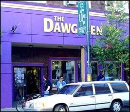 The Dawg Den on University Way and 45th.