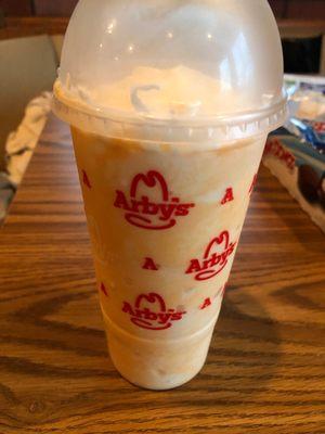 Orange Creamsicle milkshake