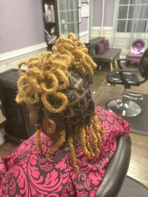 Loc Retwist and Style