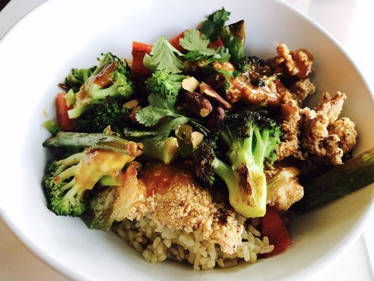 Crispy Sesame Chicken bowl $7.75