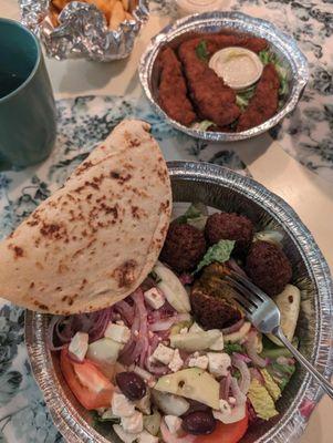 Greek Falafel Platter