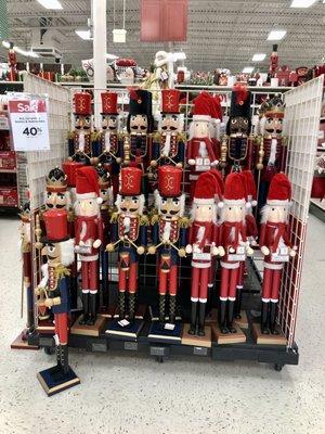 Nutcracker's were really cute, but $45 dollars a piece.